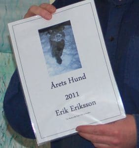 Diplomet för Årets Hund 2011