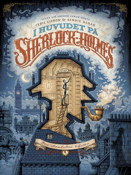 Omslaget till I huvudet på Sherlock Holmes